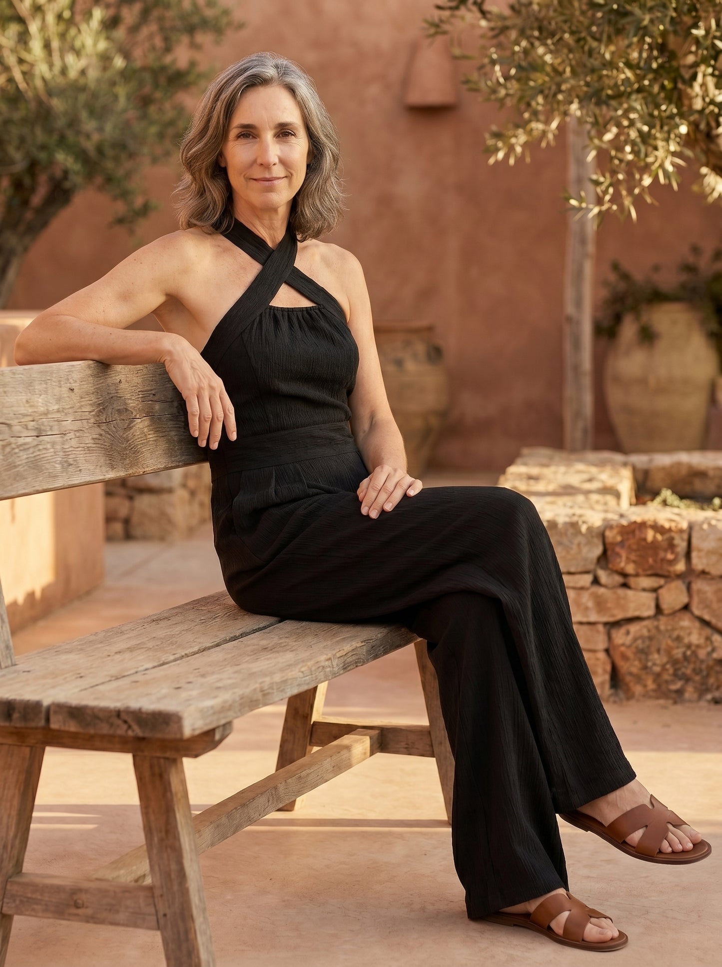 Mono Soraya · Cuello halter